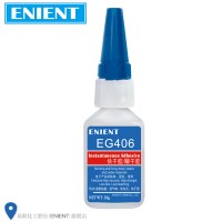 ENIENT EG406快干膠塑料橡膠粘接金屬粘接5~10秒固化無白化透明20G