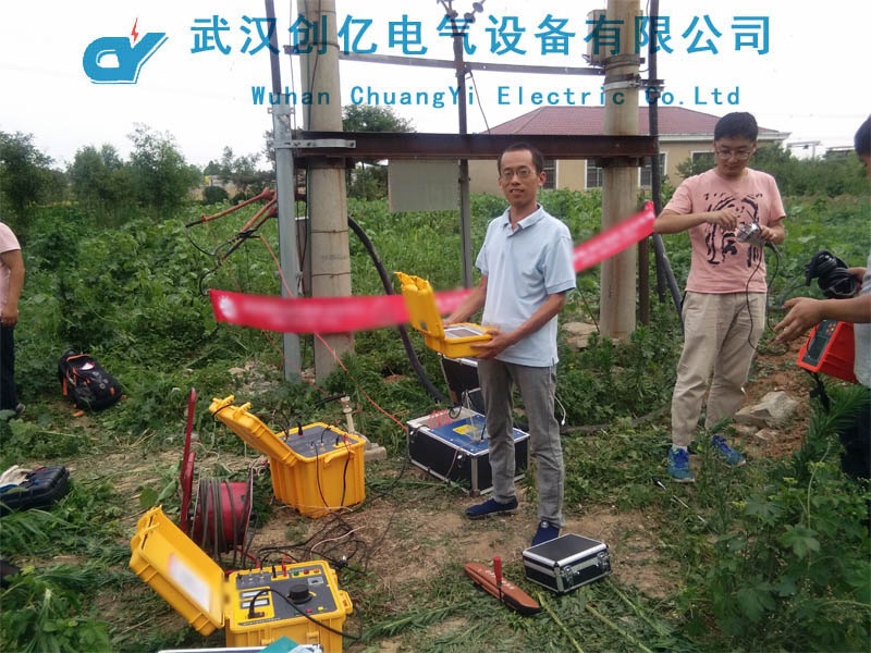 炎炎夏日，我司為孟電集團(tuán)調(diào)試電纜故障測(cè)試系統(tǒng)售后保障